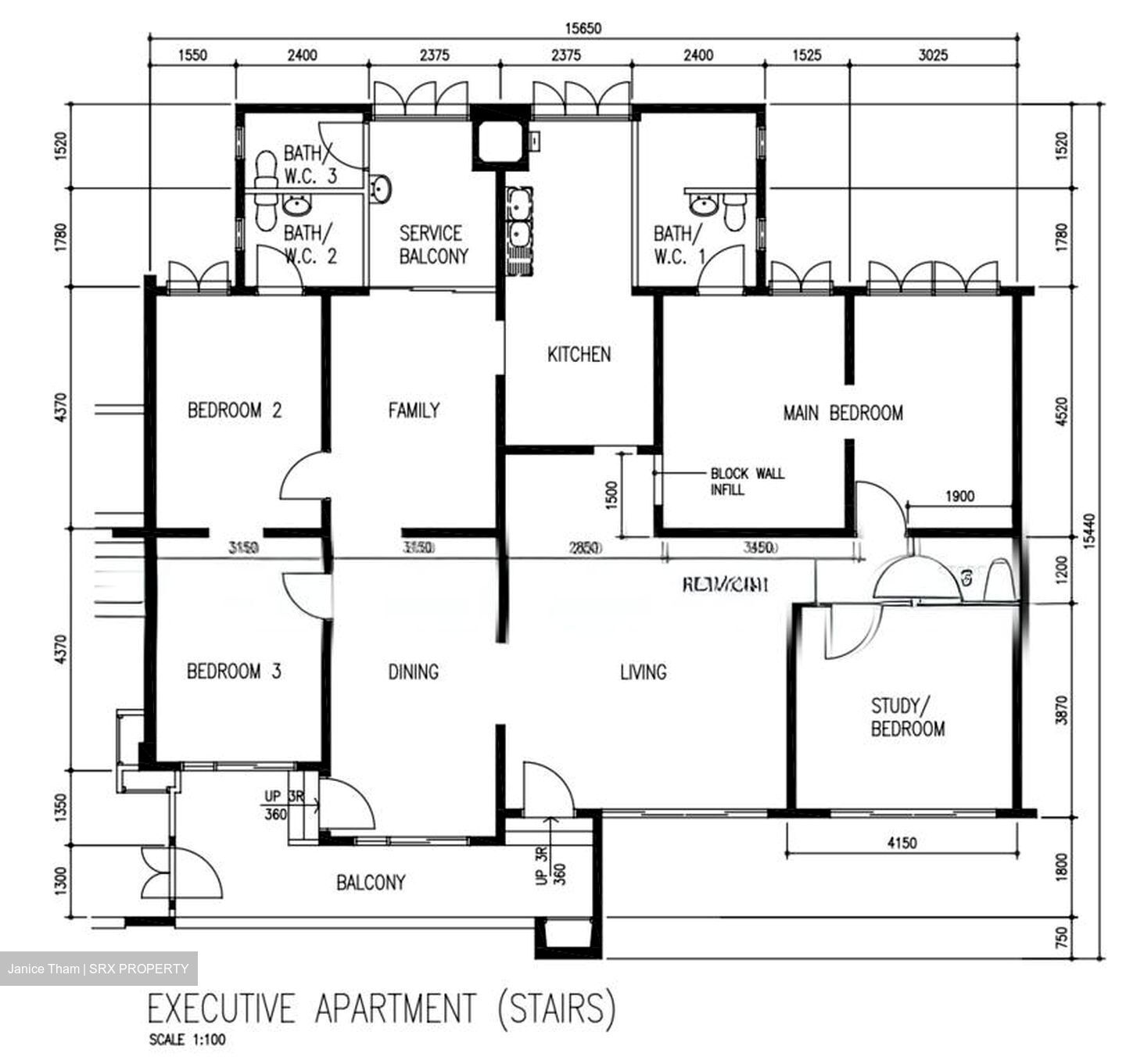 Blk 805 Woodlands Street 81 (Woodlands), HDB Executive #584444171